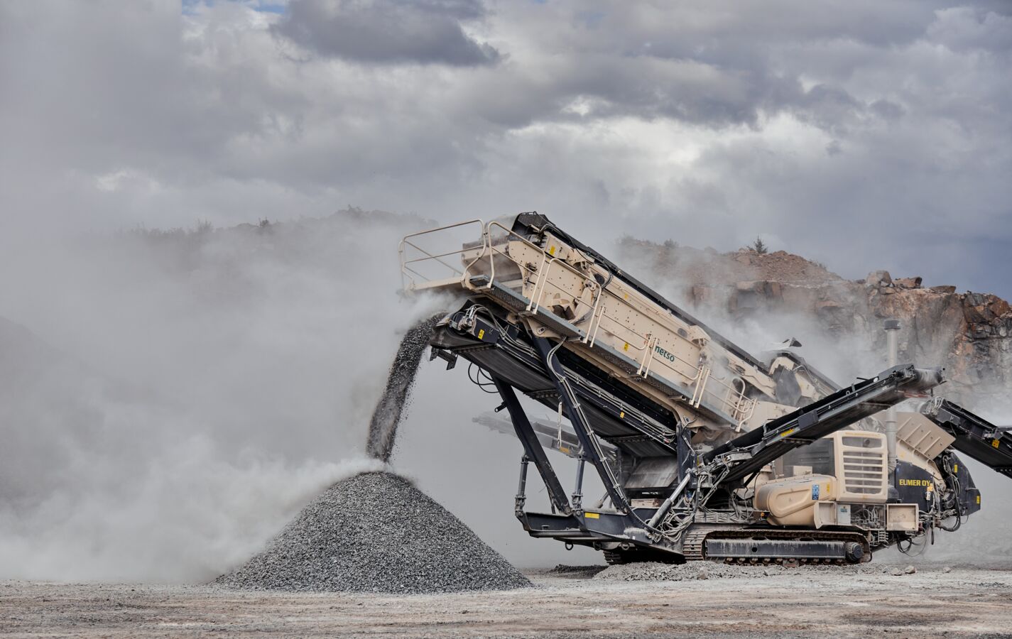 Authorized Metso Aggregates crushing and screening equipment supported by Millennium Machinery certified dealer in Miami serving the Caribbean and South America