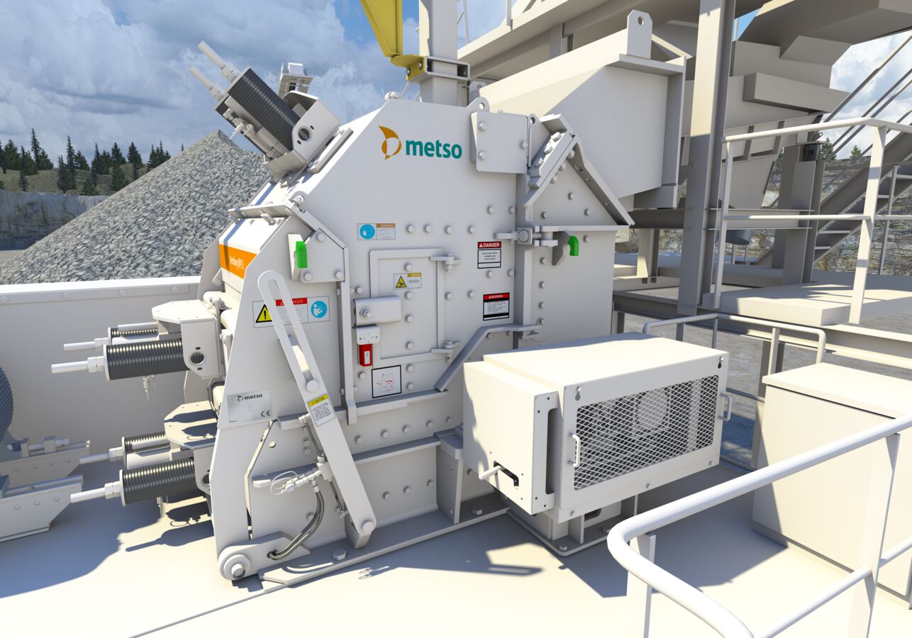 Metso aggregates crusher and screening equipment supported by Millennium Machinery Miami partner serving the Caribbean and South America